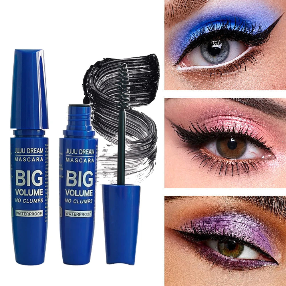 5D Black Waterproof Silk Fiber Mascara