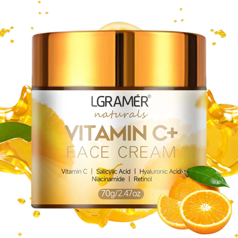 Vitamin C & Retinol Face Cream – Brightening & Firming Skincare