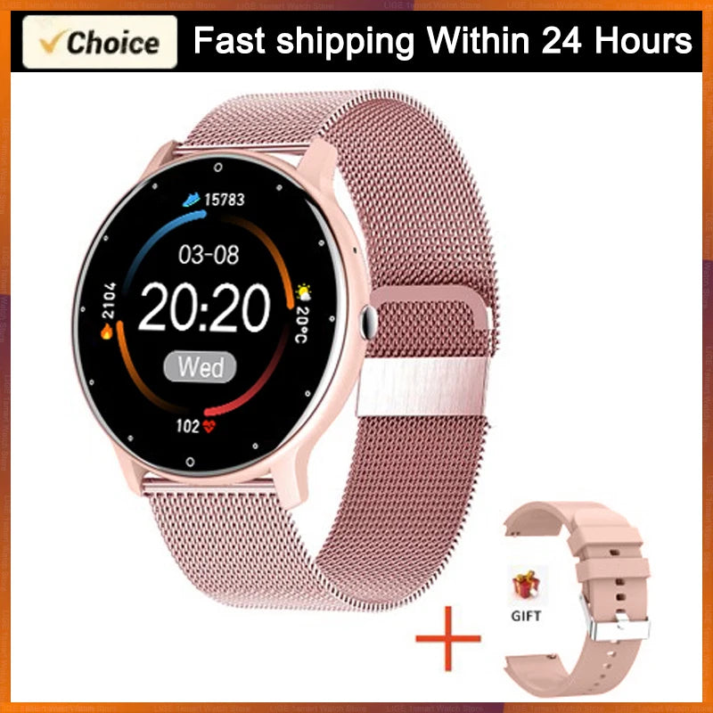 LIGE Waterproof Smart Watch for Women & Men – Bluetooth Call & Fitness Tracker