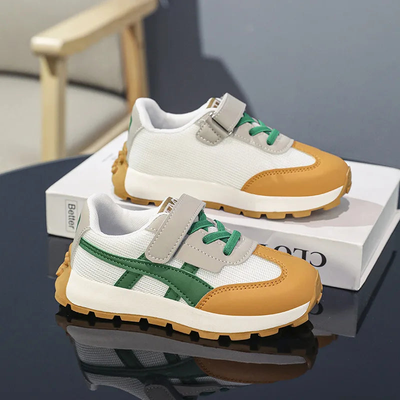 Children's Basketball Shoes Spring Autumn Versatile Running Shoes for Kids Boys Fashion Causal Girls School Sports Sneakers