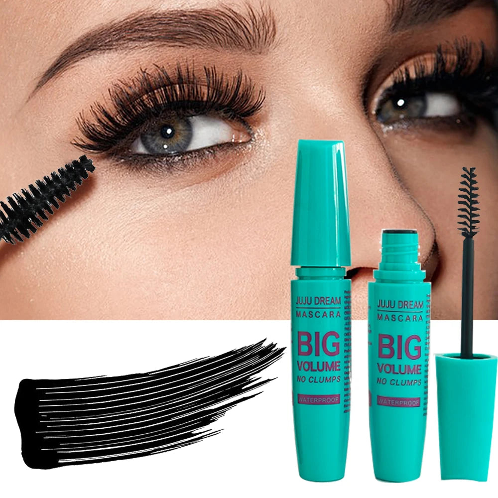 5D Black Waterproof Silk Fiber Mascara