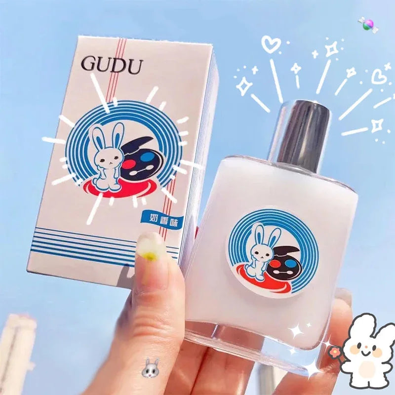 Popular Gudu Milk Scented Perfume A Must-try Creamy, Comforting Scents Perfume White Rabbit Candy Sugary Lactonic Perfume Spray