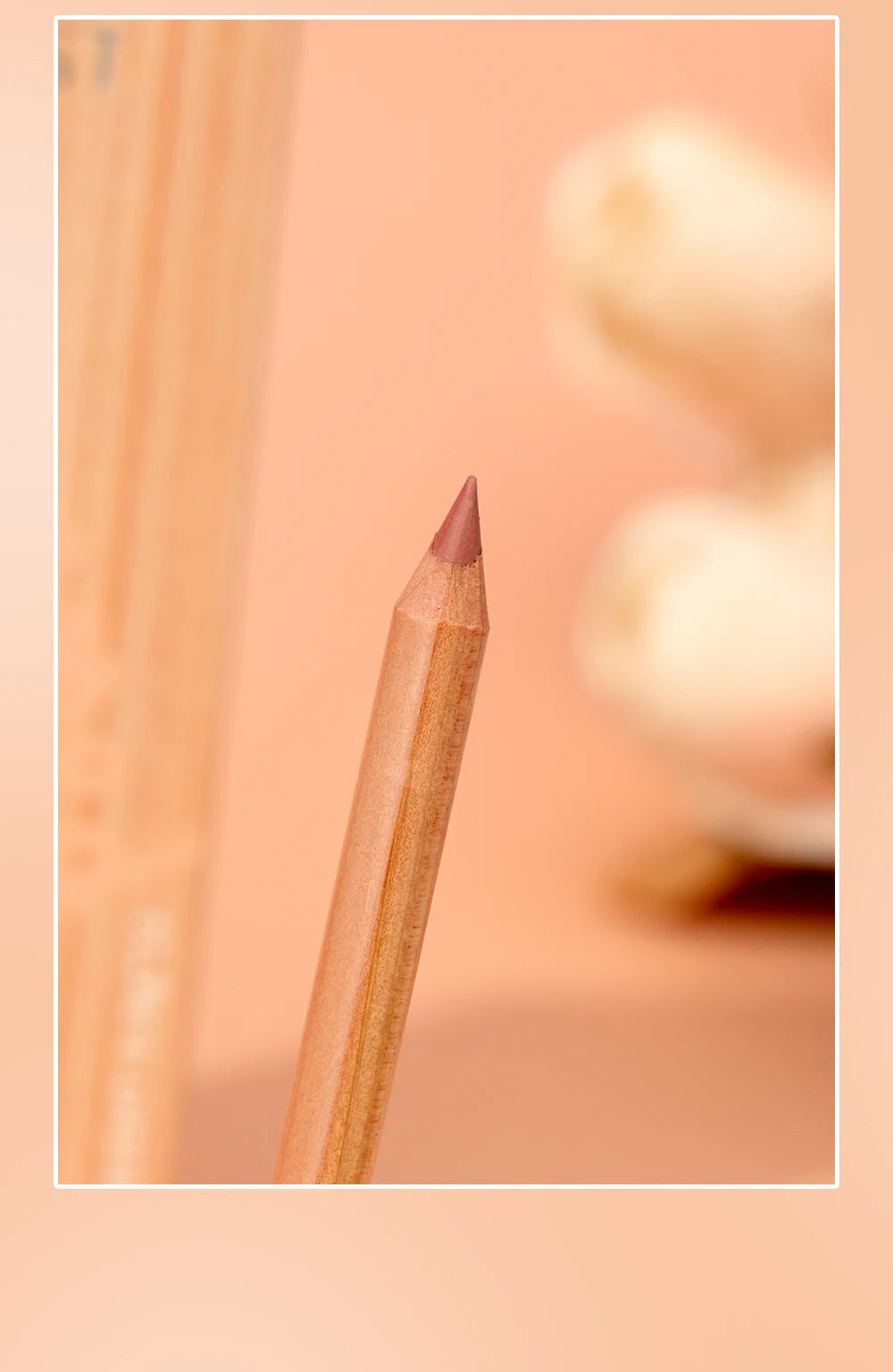 QIBEST Lip Liner Pencil Contour Matte Lipstick Pens Smudge Proof Silky Lipliner Not Easy Fade Outline Sculpt Lipliner Makeup Set