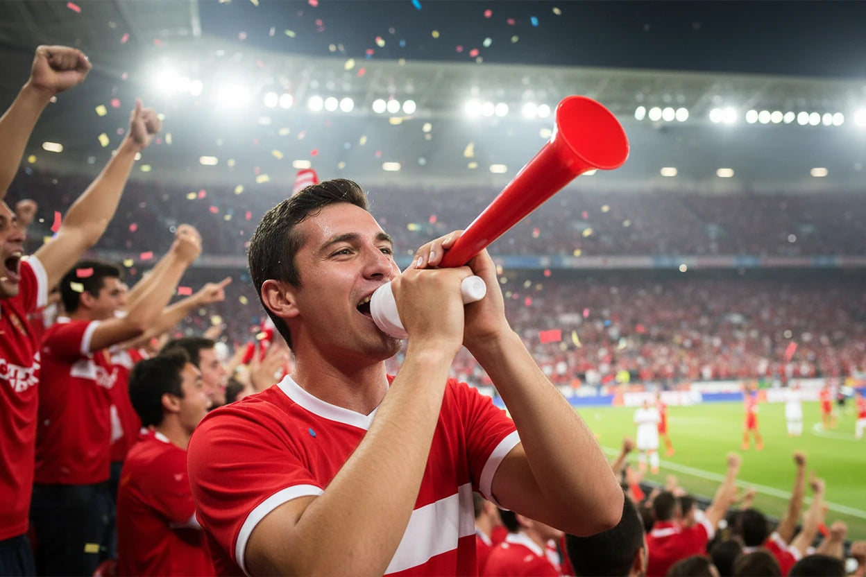 Football Fan Cheer Horn – Vuvuzela Trumpet - بوق تشجيع كرة القدم للمشجعين