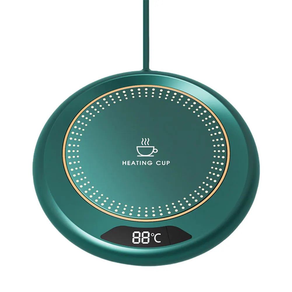 USB Coffee Mug Warmer with 3 Temperature Settings Smart Cup Warmer Electric Beverage Warmer for Hot Coffee Tea and Milk