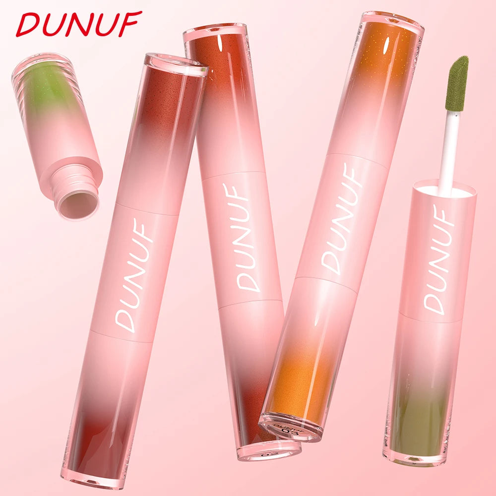 Double-head Punk Metallic Liquid Eyeshadow Stick Dark Glitter Matte Sequins Bicolor Shimmer Eyes Makeup Cream Pencil Waterproof
