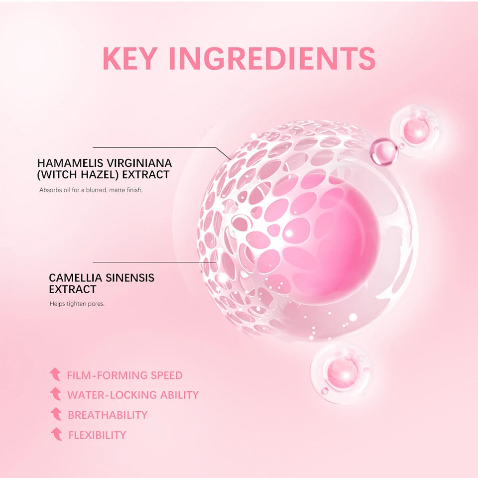 Long-Lasting Setting Spray Glossy Matte Base Makeup Oil Control Waterproof Moisturizing Make-up Fixer Spray for All Skin Style