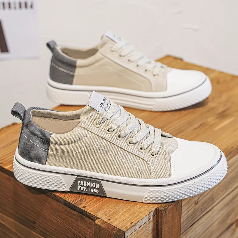 Fashion canvas casual shoes high-quality men's board shoes sports sneakers F8S6A10H