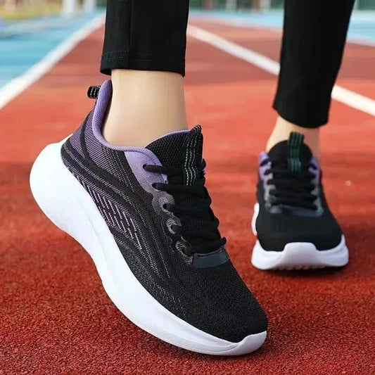 2024 Women’s Fashion Sneakers – Breathable Anti-Slip Running & Hiking Shoes | حذاء رياضي نسائي 2024 – شباشب تنفس مريحة مانعة للانزلاق للجري والمشي