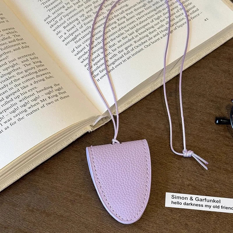 LATS Red Heart Pendant Necklace Vintage 80s Aesthetic Love Inspired Choker New Fashion Romantic Heart Necklace for Women