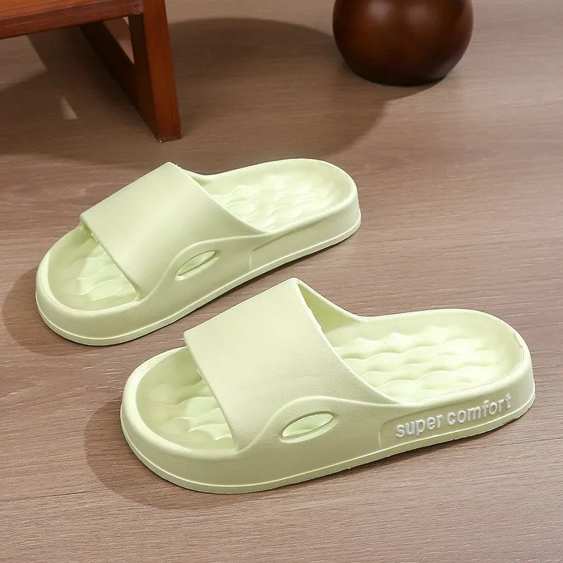 Men’s Indoor EVA Platform Slides – Summer Comfort Slippers