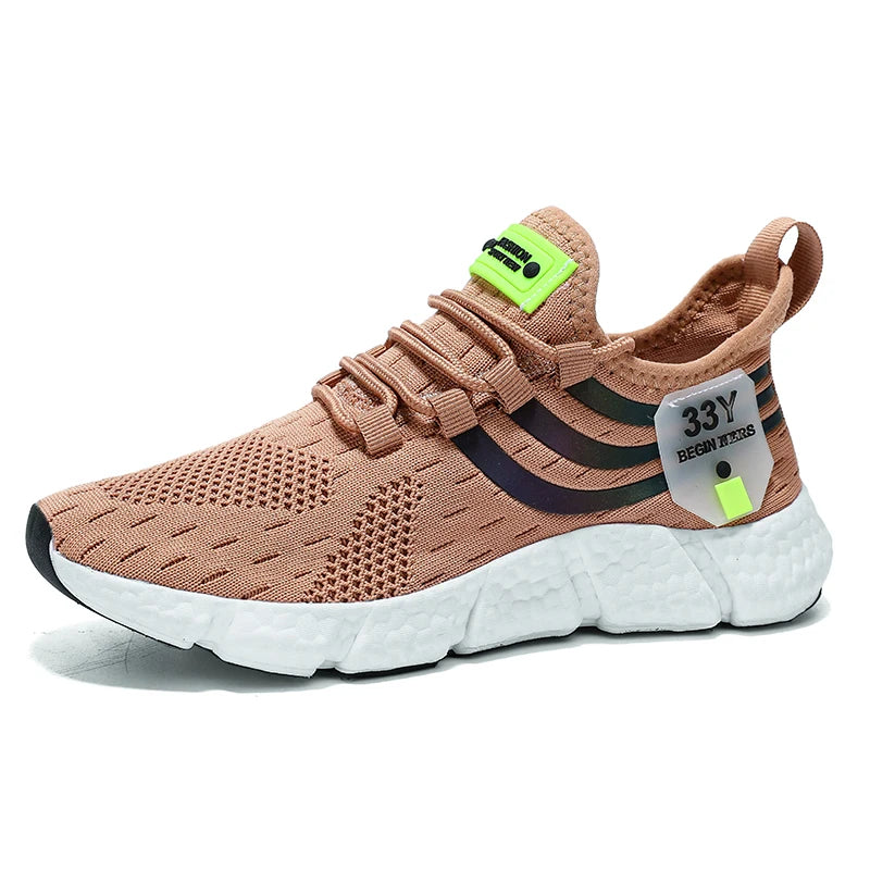 Women’s Casual Sports Sneakers – Lightweight Anti-Slip Running & Walking Shoes | حذاء رياضي نسائي كاجوال – خفيف الوزن، مانع للانزلاق، للجري والمشي