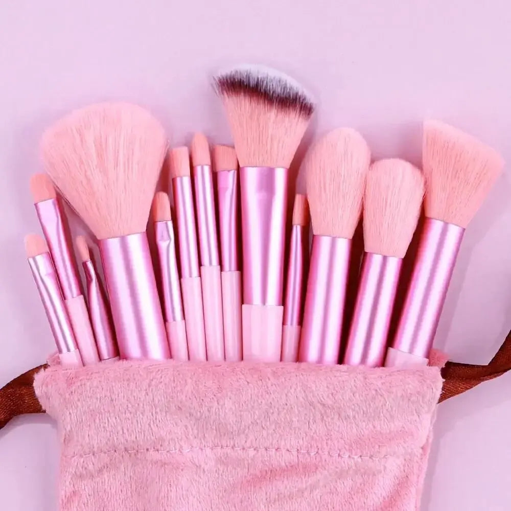 Soft Fluffy Makeup Brush Set