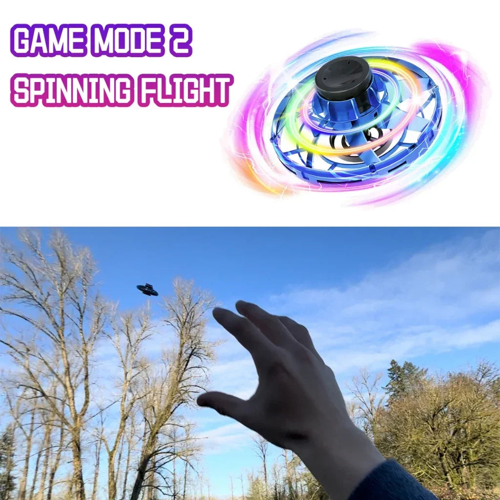 LED Rotating Flying Disc Toy – Hand Control