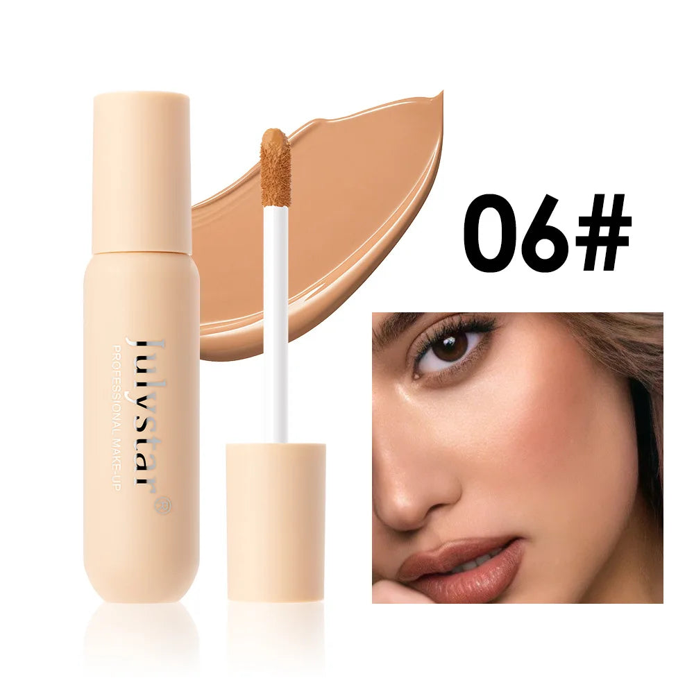 6 Colors Liquid Concealer Full Coverage for Acne Scars Tattoo Body Face Waterproof Long Lasting Easy Blend Korean Make Up
