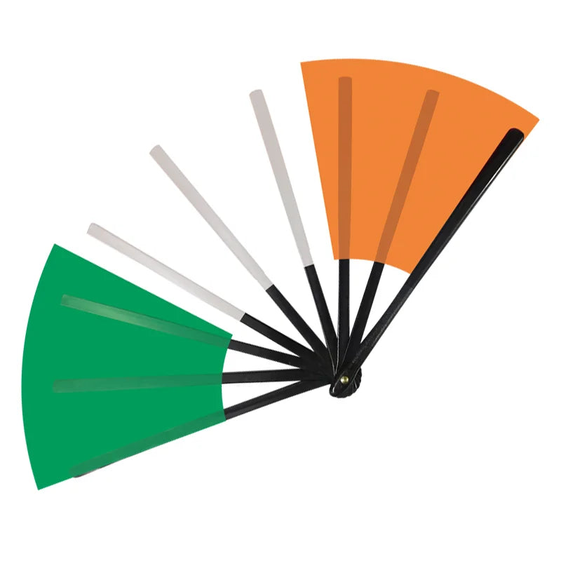 32 Country Flag Folding Hand Fan - مروحة يدوية قابلة للطي بأعلام 32 دولة