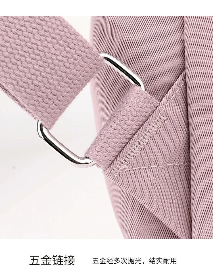 New Women's Fashion Backpack High Quality Large Capacity Women's Shoulder Bag Waterproof Multi Functional Handbag For Women