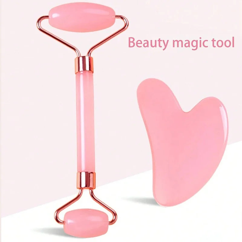 Facial Roller & Gua Sha Set