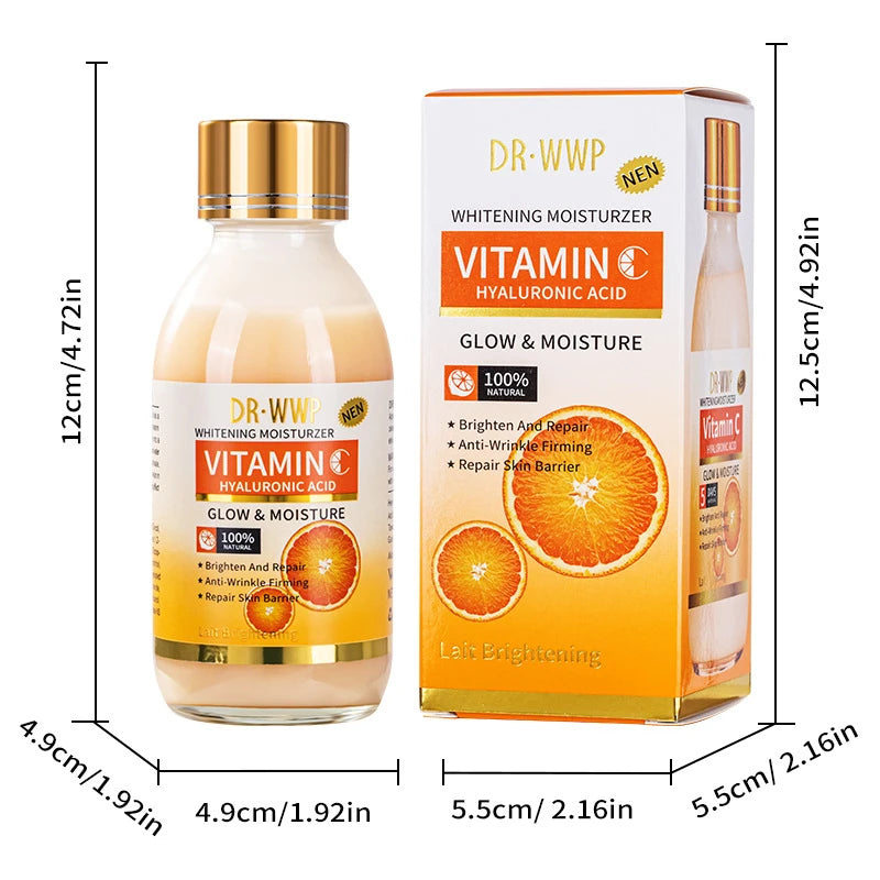 Vitamin C Facial Serum Deeply Moisturizes, Lightens, And Hydrates Turmeric Facial Care Serum Soothing And Revitalizing Essence