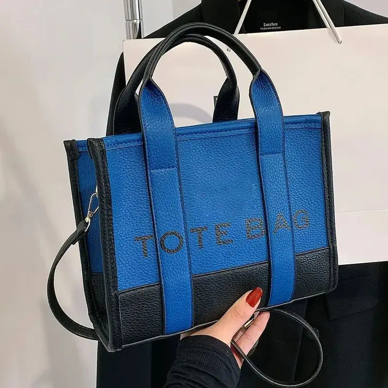 New 2025 women's tote bag, versatile single-shoulder bag, high-end crossbody bag, large capacity
