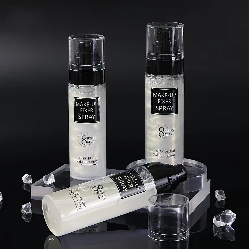 Makeup Setting Spray,Oil Control Lightweight Quicksand Setting Spray 100ml,Moisturizing Long Lasting For 16h Toner Set Makeup