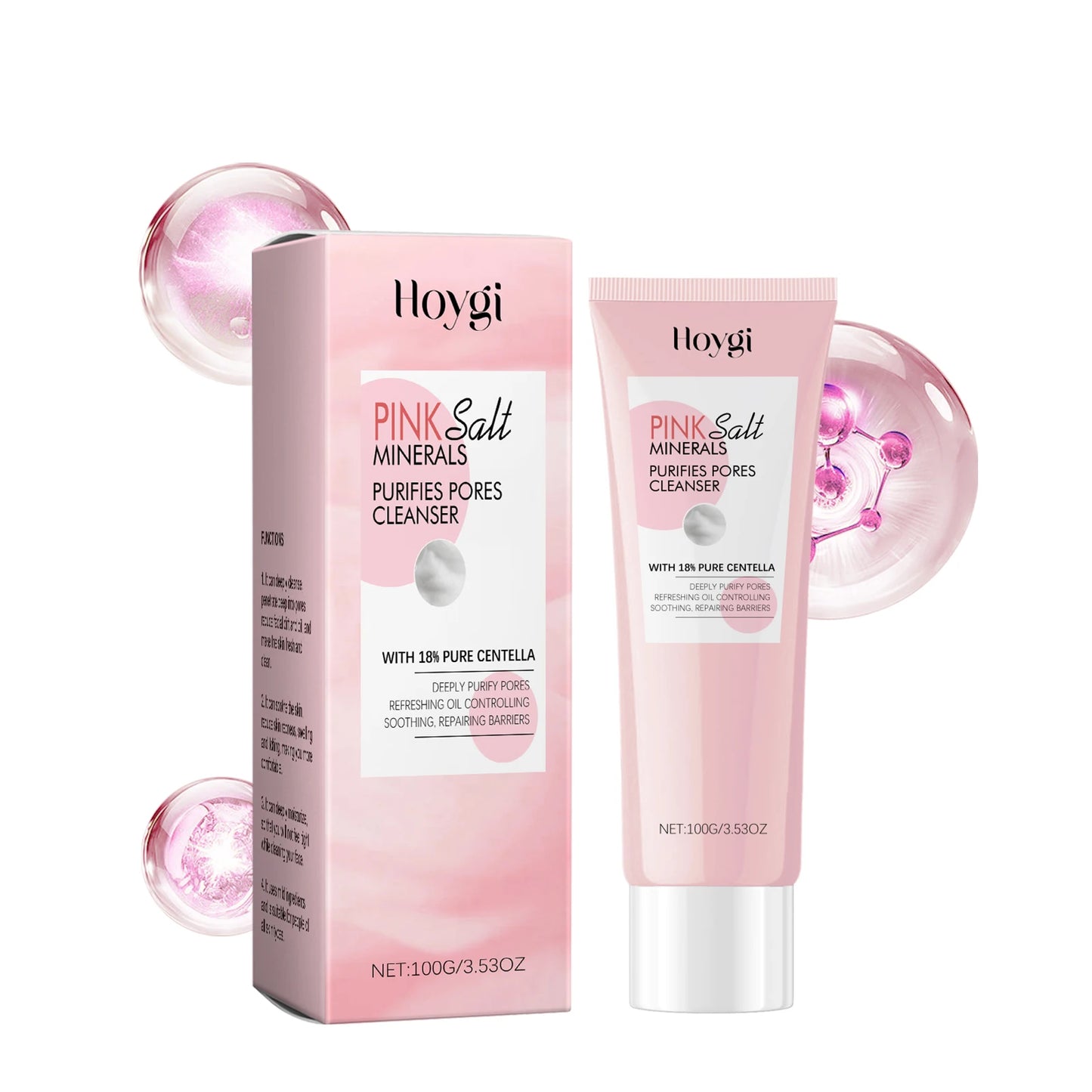 Pore-Cleansing Facial Cleanser - Cleanses Facial Impurities, Leaves Skin Non-Tight, Gentle and Moisturizing Facial Cleanser