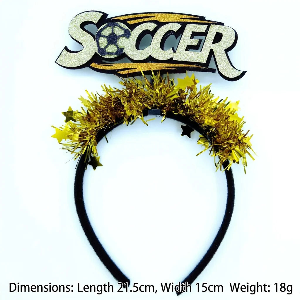 2026 Football Event National Team Flag Headband - طوق شعر مشجعي كرة القدم 2026 بتصميم أعلام المنتخبات