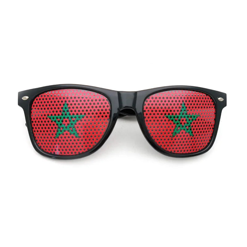 42 Countries Flag Fashion Sunglasses- نظارات شمسية بتصميم أعلام الدول