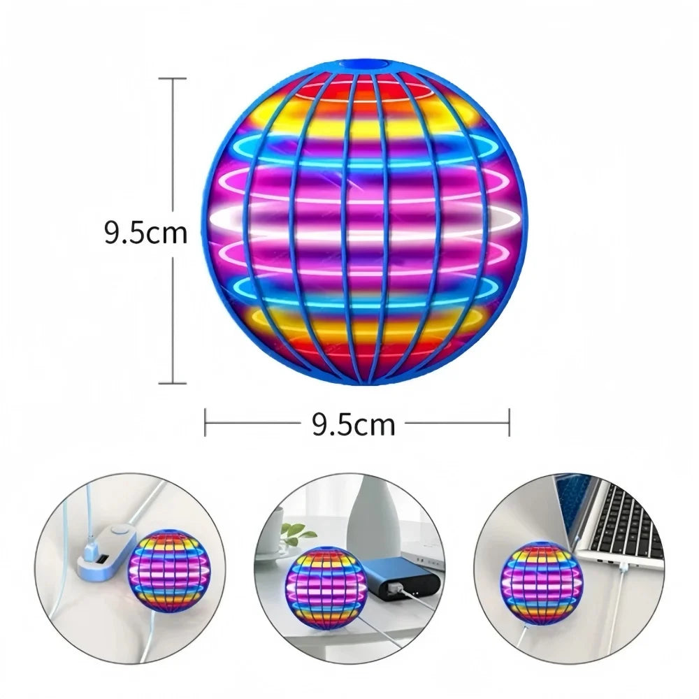 LED Flying Ball Cosmic Globe Toy
