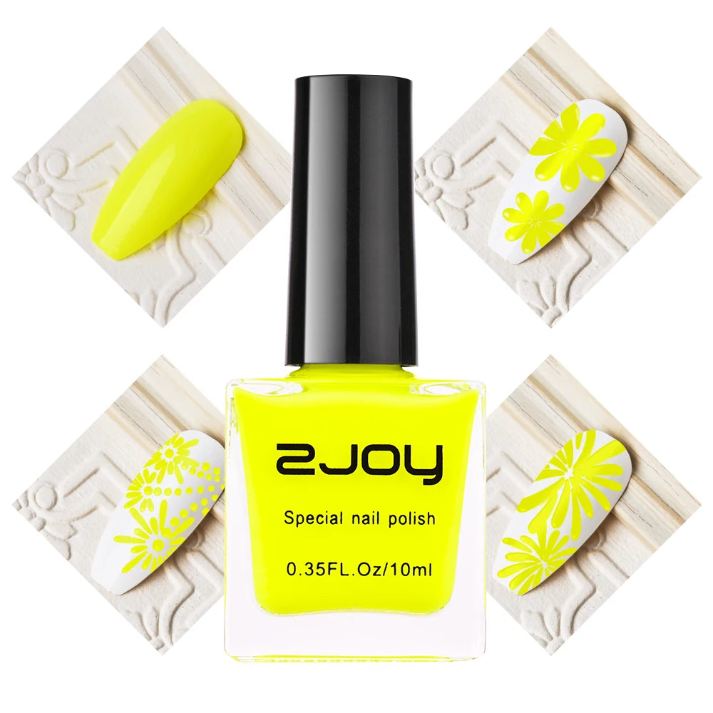 Nail Printing Stamping Gel Polish 10ml 30Colors Nail Art Printing Varnish for Stamping Plate Black White Gold Nails Lacquers