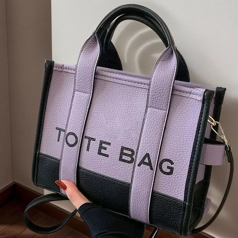 New 2025 women's tote bag, versatile single-shoulder bag, high-end crossbody bag, large capacity