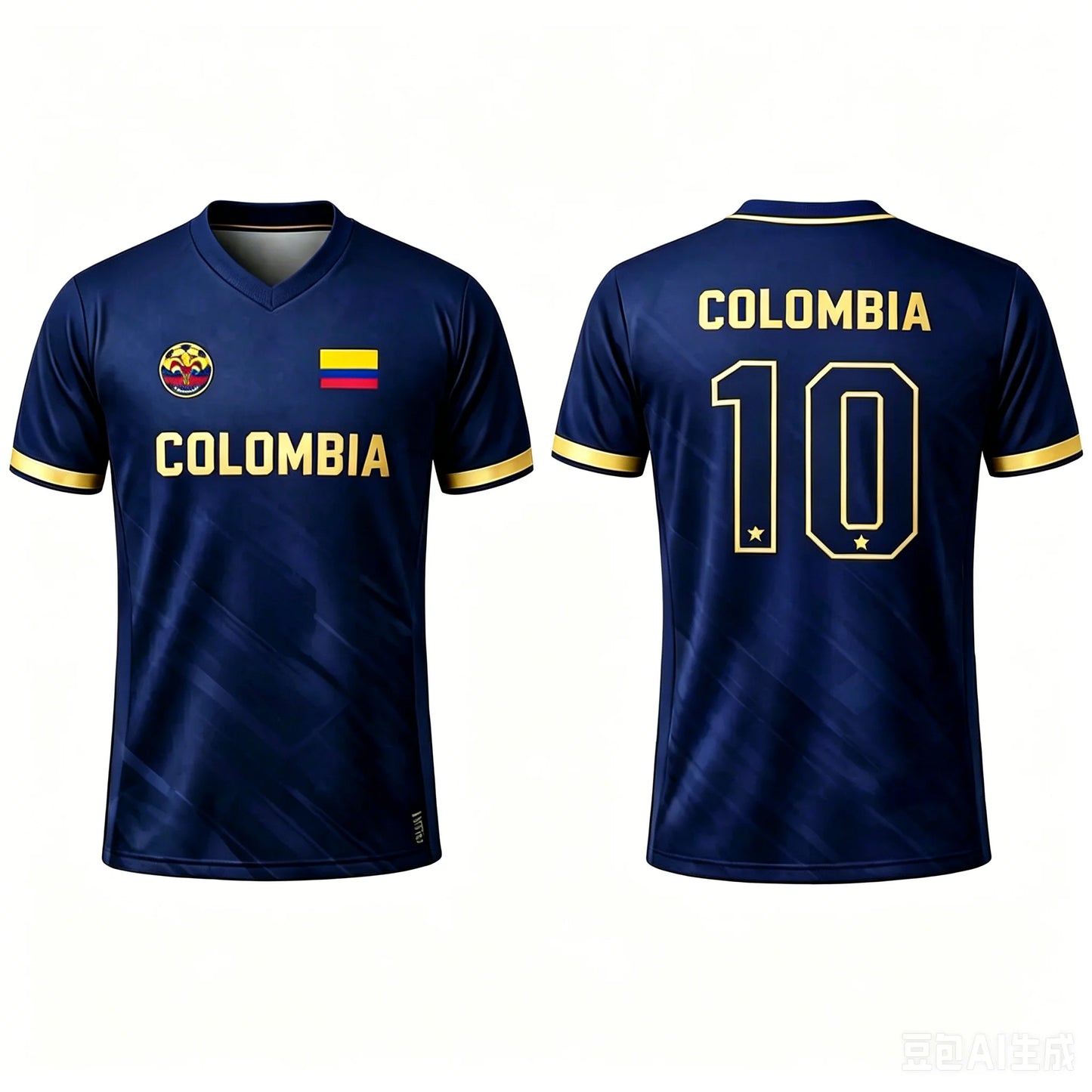 Summer Colombia Flag 3D Printed Soccer Jersey T Shirt Breathable Quick Dry Family Style for Kids Adults Outdoor Training Sports