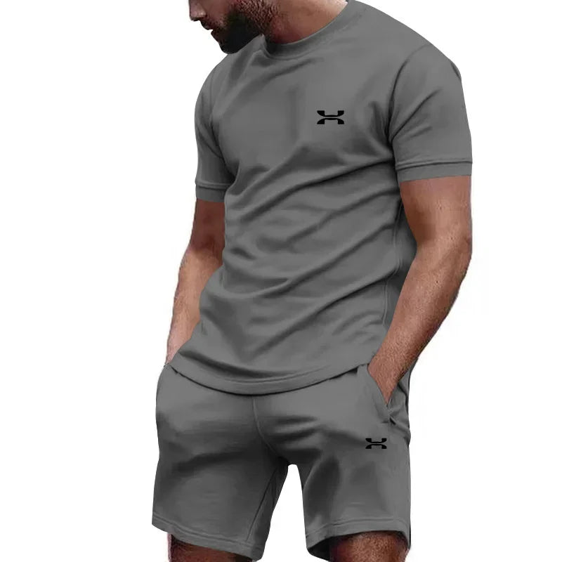 2026 Men’s Summer Streetwear T-Shirt & Shorts Set