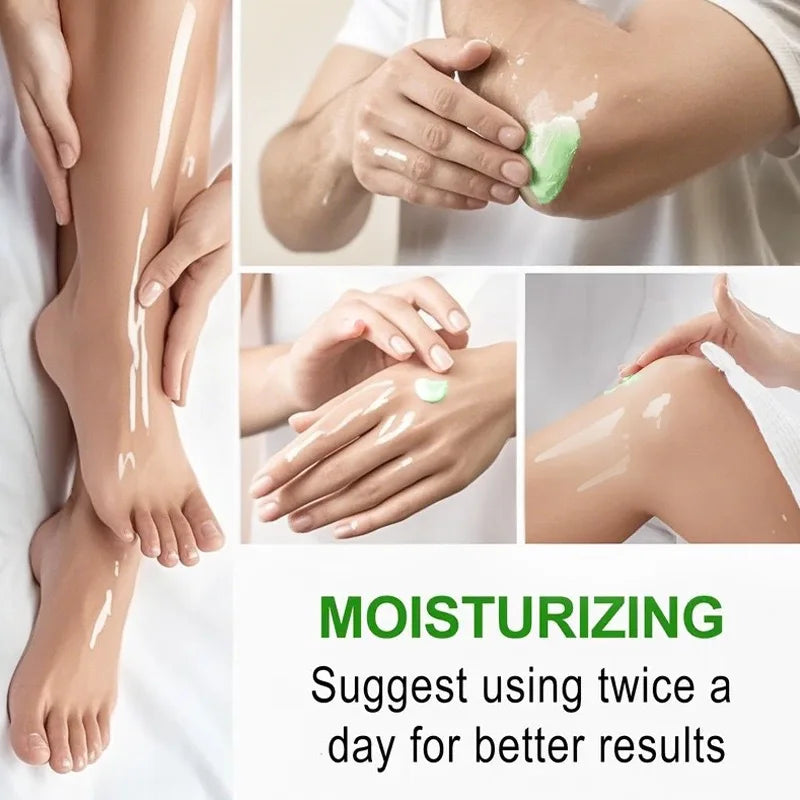 Moisturizing Tea Tree Oil Foot Cream 50g For Dry Heels Elbow And Hands Aloe Vera Vitamin E Gentle Soothing Nourishing Skin