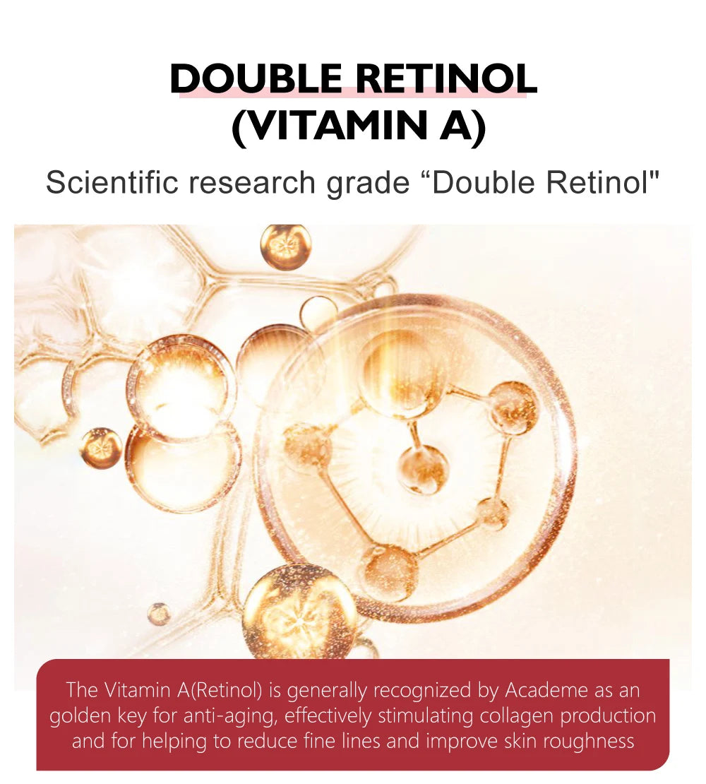 Retinol Face Cream Anti-Aging Remove Wrinkle Firming Lifting Whitening Brightening Moisturizing Hyalronic Acid Facial Skin Care