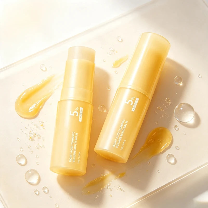 Kojic Acid Turmeric Essence Stick 10g PDRN Niacinamide Radiant Moisturizing Plumping Reduce Finelines Korean Daily Skincare