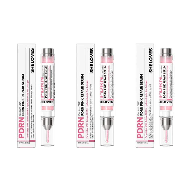 PDRN Salmon Repairing Serum 50ml Hyaluronic Acid Collagen Lifting Firming Hydrating Essence Portable Skin Barrier Care Serum