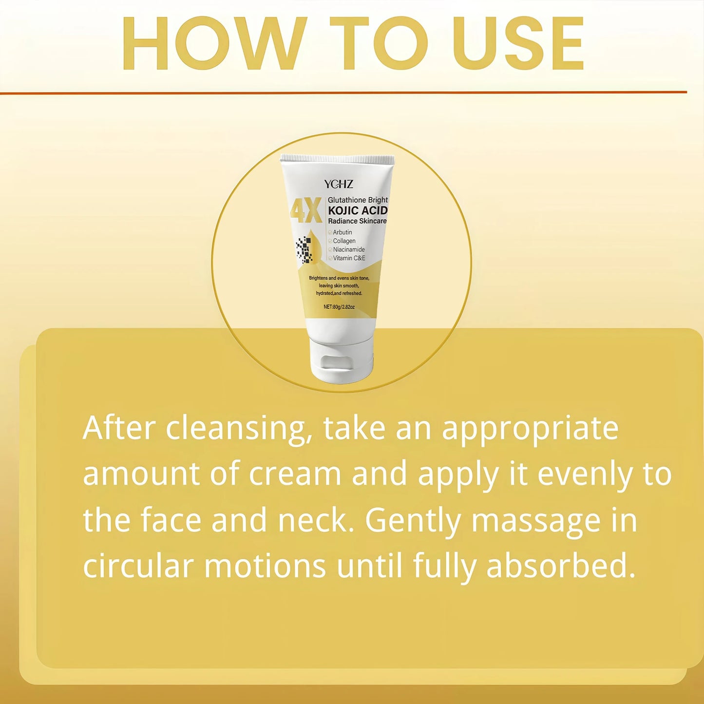 Kojic Acid Brightening Face Cream – 80g