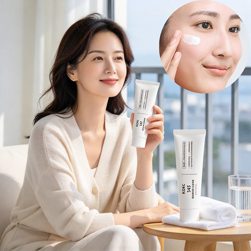 NAD+ PDRN Face Repair Cream 50g Centella Hyaluronic Acid Deeply Hydrating Nourishing Relieve Dryness Redness Daily Facial Care