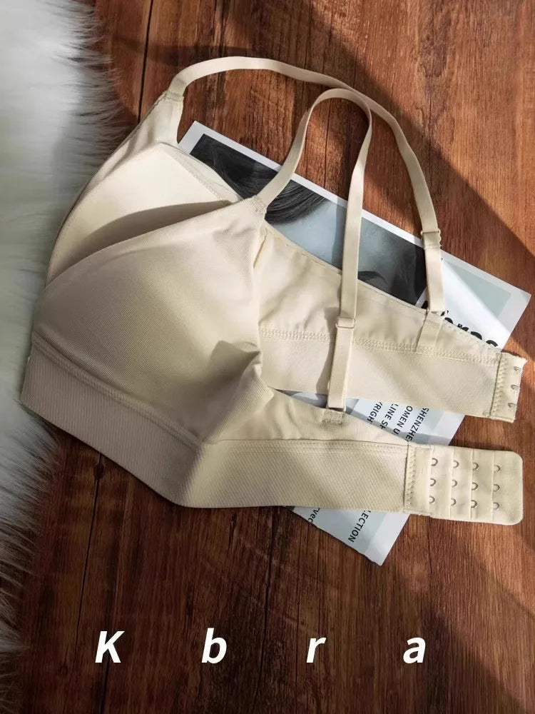 MOYISU Wholesale French Lady Triangle Cup Lingerie for Women No Underwire Comfort Anti-sag Small Bra Cover No Trace Summer Thin