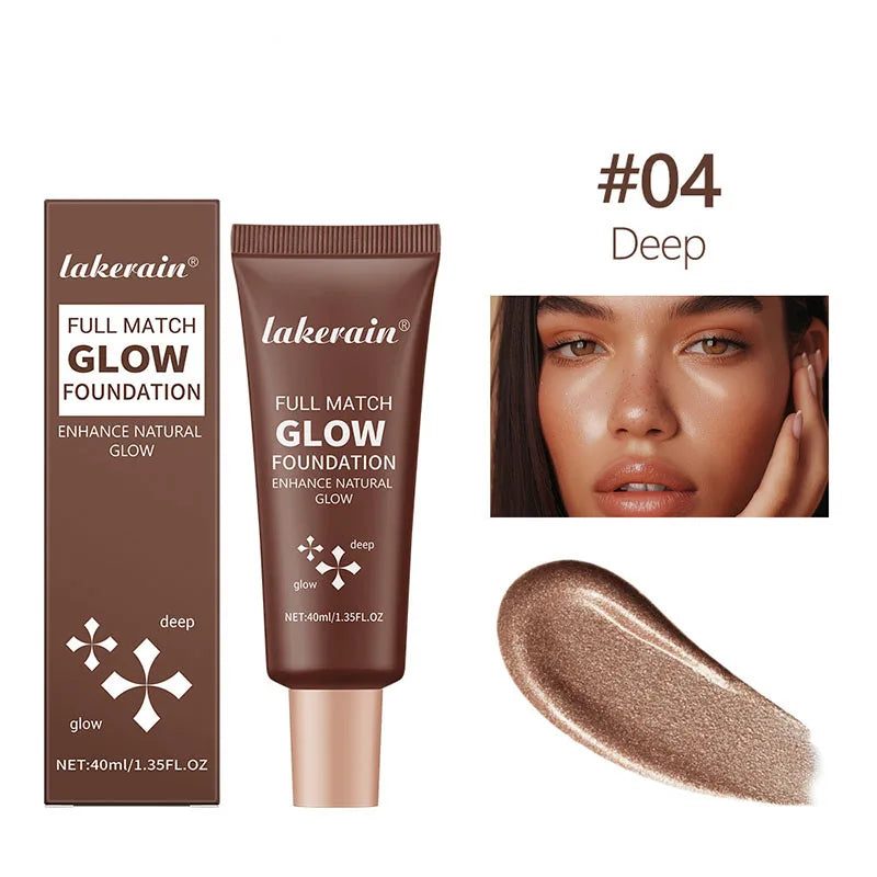 Gloss Liquid Foundation Lasting Concealer Full Coverage BB Cream Face Highlighter Corrector High Coverage Base Makeup Cosmetics