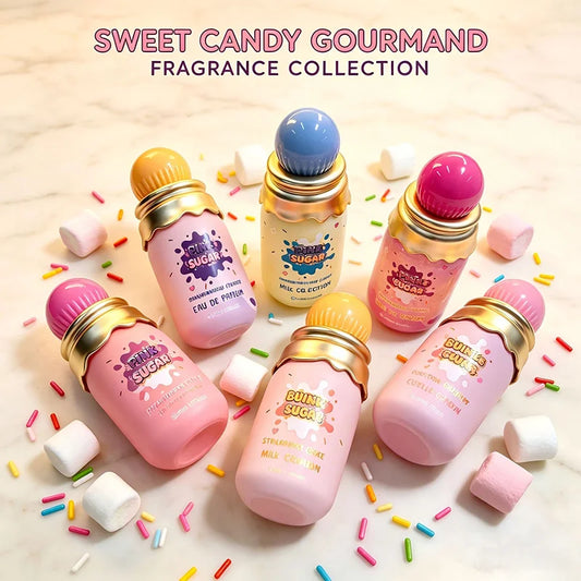 Vanilla Marshmallow Gourmet Fragrance Spray 30ml Sweet Candy Bubble Gum Women's Perfume Daily Portable Eau De Toilette