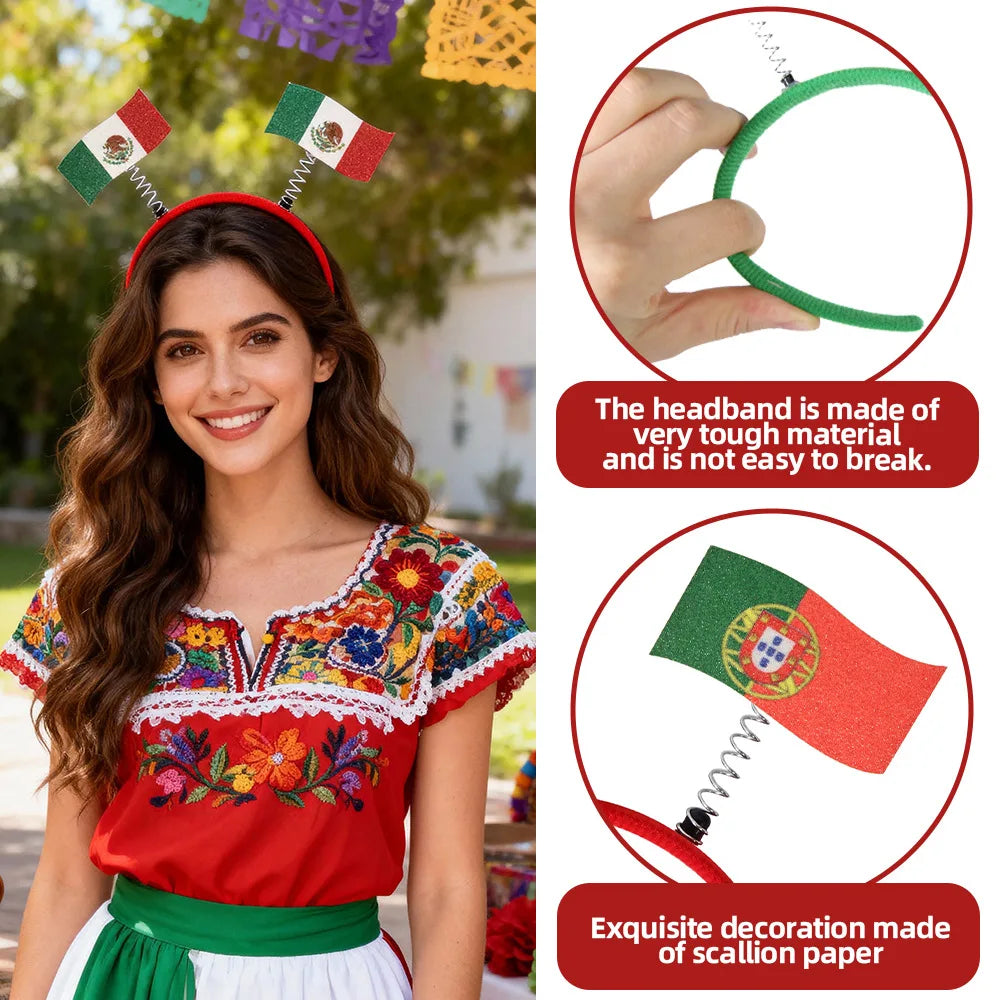 2026 World Football Festival National Flag Headband