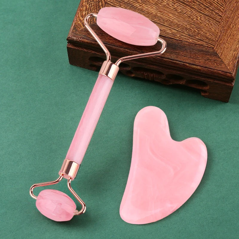 Facial Roller & Gua Sha Set