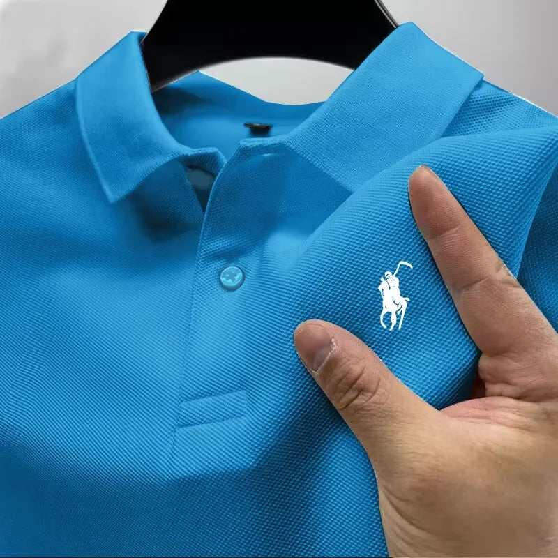 2026 Men’s Luxury Summer Polo T-Shirt – Casual Business Style