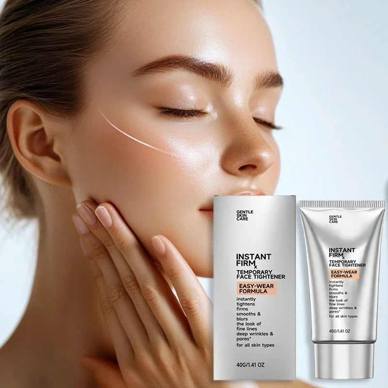 Instant Firm Facial Cream 40g Centella Asiatica Moisturizing Mild Calming Repair Cream Moisturize Hydrate Skincare With Brush