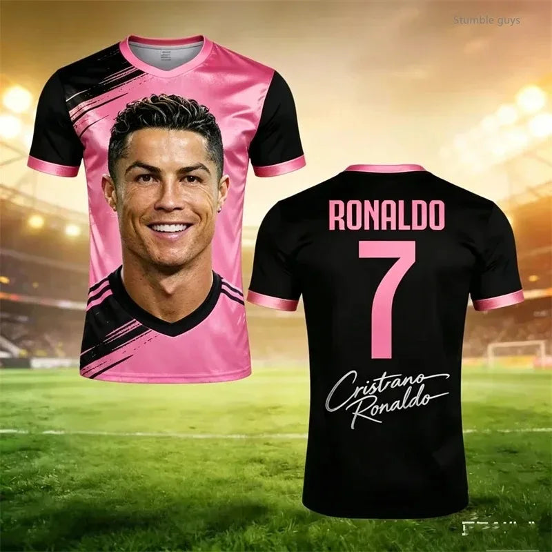 Men s Short Sleeve Summer T Shirt 7 Style Quick Dry Breathable Fabric Adult Kids Casual Soccer Jersey Men s Soccer Jersey
