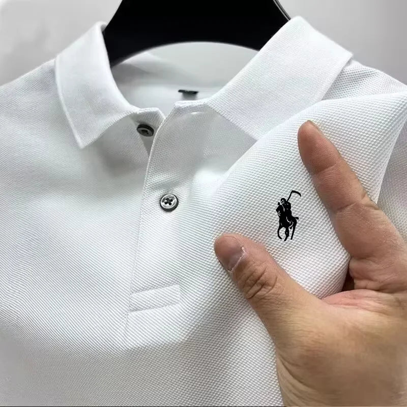 2026 Men’s Luxury Summer Polo T-Shirt – Casual Business Style