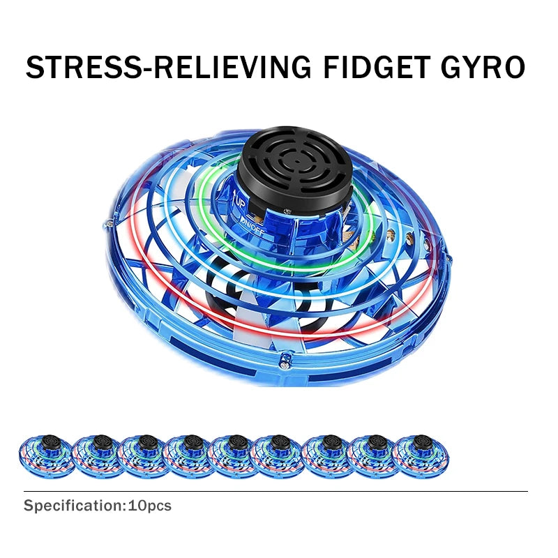 LED Rotating Flying Disc Toy – Hand Control