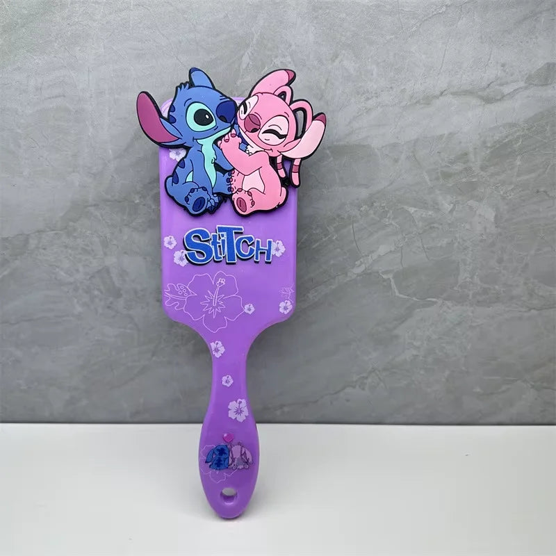 Disney Animation Lilo & Stitch Comb Series Cartoon Stitch Peripheral Air Cushion Massage Comb Children Girl Student Comb